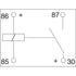 Power Relay 75A for Bosch 0332002150, 0332002150315, 0332002150BLK 240-01073